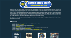 Desktop Screenshot of barum.czechrallyeweb.net